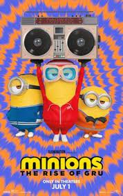 Poster for Minions: The Rise of Gru